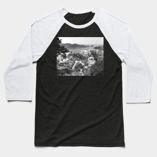 Vintage Landscape Photo of Acapulco Mexico Baseball T-Shirt